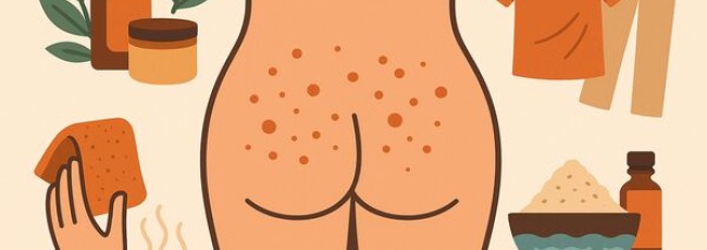 Домашні засоби від прищиків на сідницях