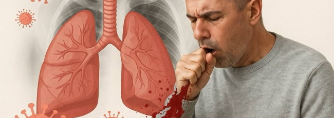 Почему появляется кровь при кашле и когда это опасно