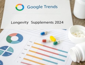 Добавки для долголетия: топ запросов Google 2024