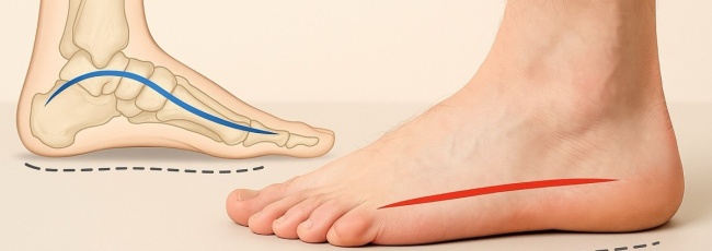 Поздовжня плоскостопість: що потрібно знати