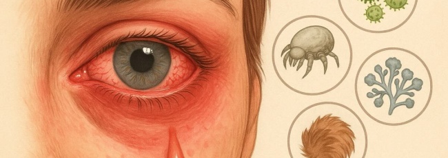 Что такое аллергический конъюнктивит?