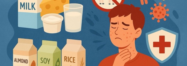 Аллергия на молочные продукты: что нужно знать