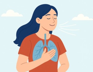 Как облегчить свистящее дыхание в домашних условиях