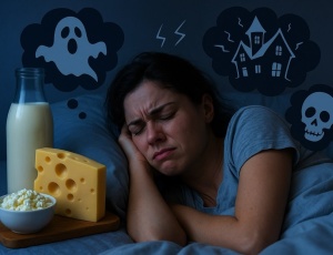 Дослідження: як молочні продукти можуть викликати кошмари
