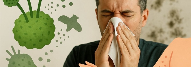 Алергія на плісняву: як розпізнати, що викликає й що робити
