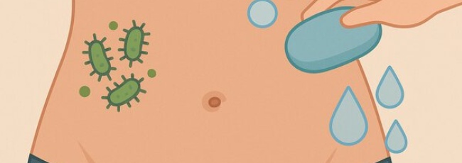 Неприятный запах из пупка? Причины и как его очищать