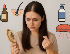 Які засоби ефективні від випадіння волосся у жінок?