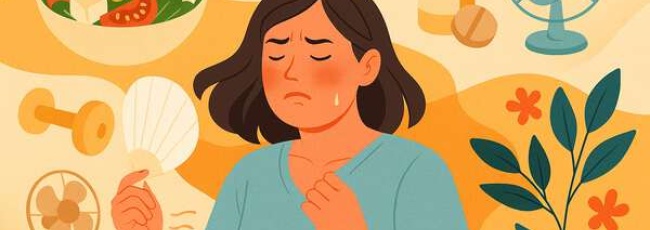 Як полегшити припливи під час менопаузи