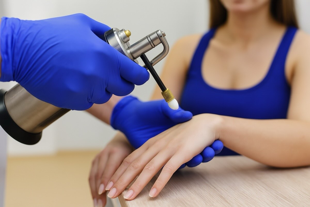 Чи допомагає заморожування позбутися бородавок