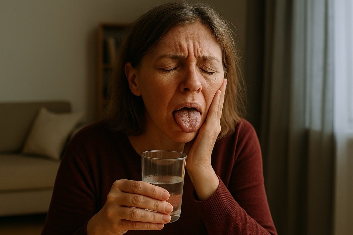 Сухость во рту: причины, симптомы, последствия
