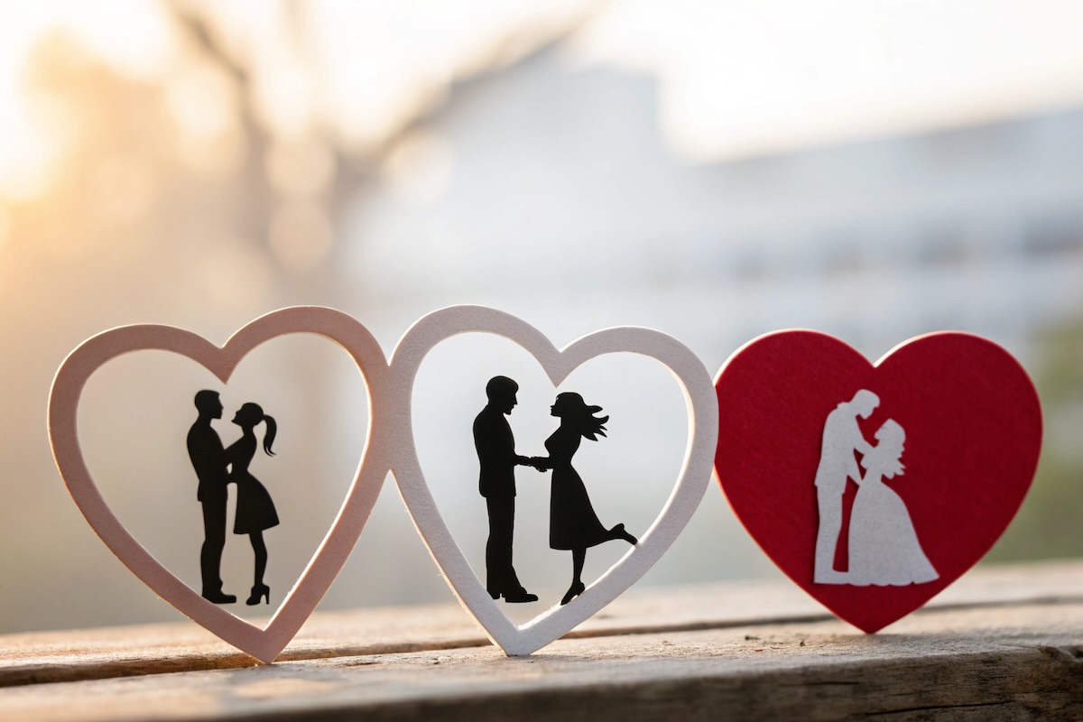 Романтичні стосунки: компоненти, фази розвитку, типи 