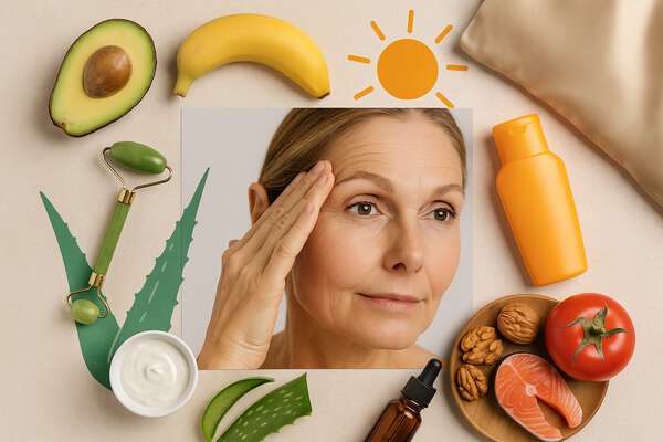 Як прибрати зморшки натуральними засобами вдома