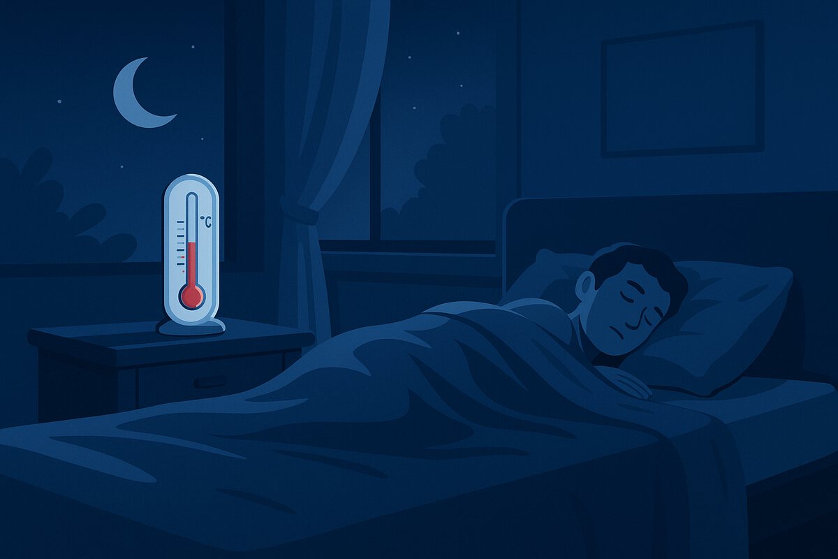 Яка температура в кімнаті найкраща для сну