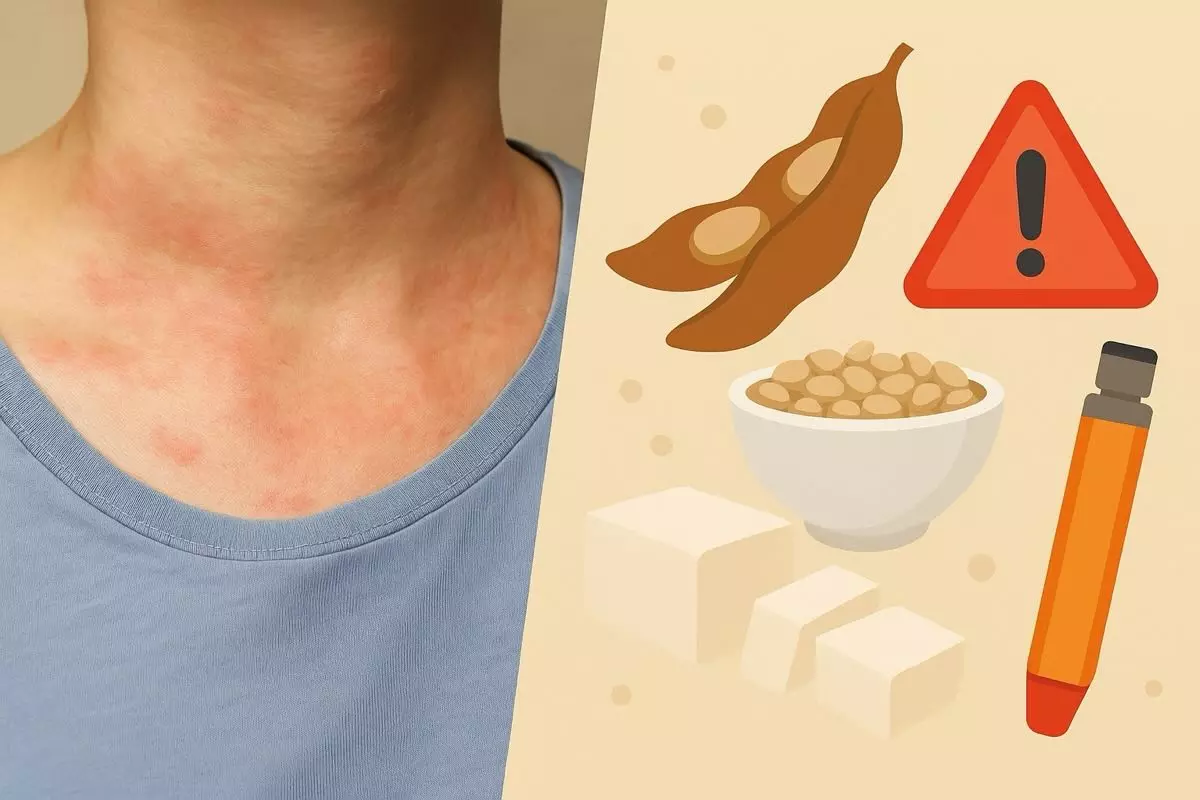Аллергия на сою: симптомы, продукты и профилактика