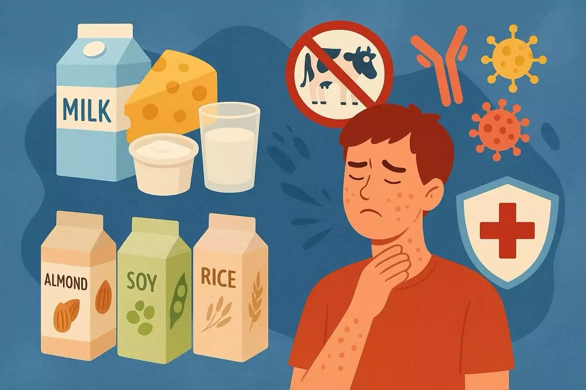 Алергія на молочні продукти: симптоми, діагностика, лікування